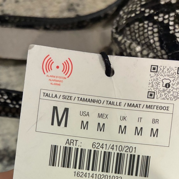 Zara NWT snake print purse 6241/410 - Picture 6 of 6